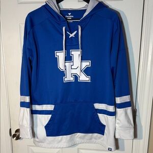 Fanatics Royal Blue and White UK Pullover